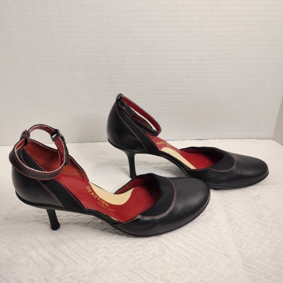Kenneth Cole Reaction Mary Jane Heels w Ankle Strap - Picture 3 of 10